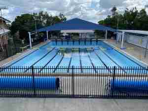 2023 SPASA award-winning vinyl lined commercial pool up to $250,000 by Aqualon Interiors, featuring Aquaforce reinforced membrane tailor-made and hot air welded onsite, designed for training future swim stars - poolquotes.com.au