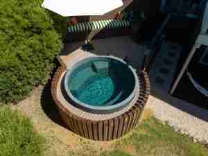 2023 SPASA award-winning prefabricated composite pool up to $60,000 by Plunge by Elite, featured on poolquotes.com.au, showcasing a perfect little plunge pool for enjoyment.